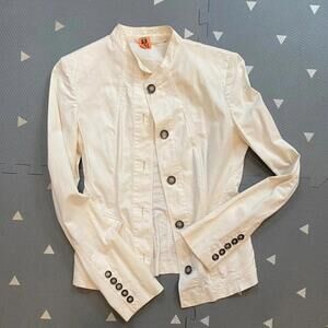 Burberry Ivory Jacket Blazer